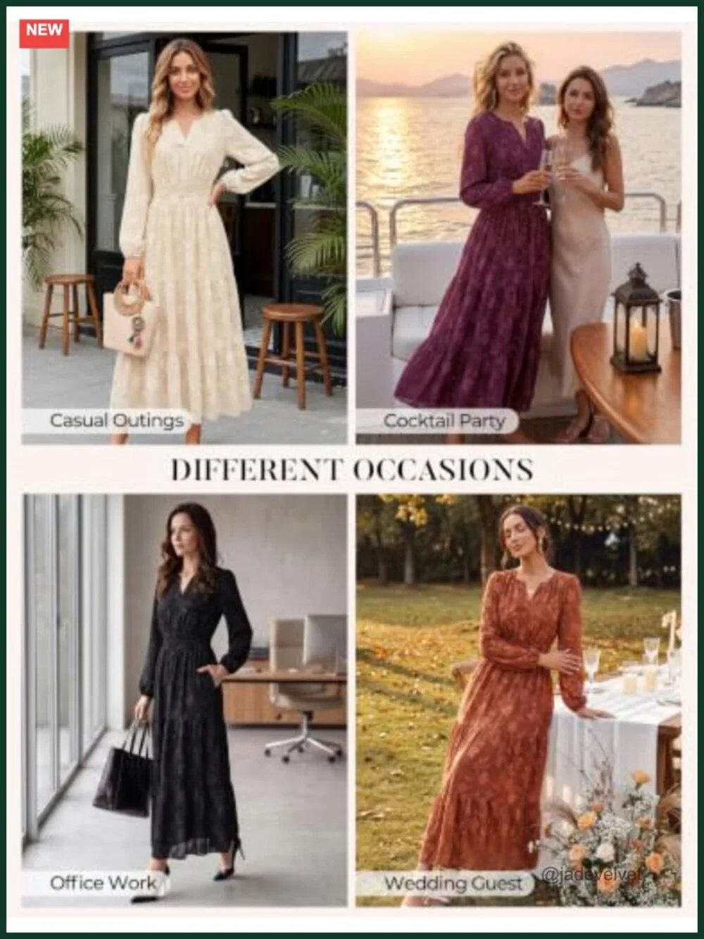 N/A elegant long